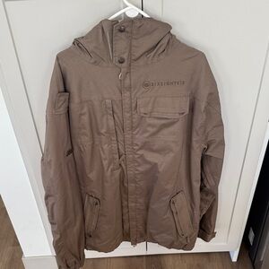 686 Men's Brown Snowboarding Jacket